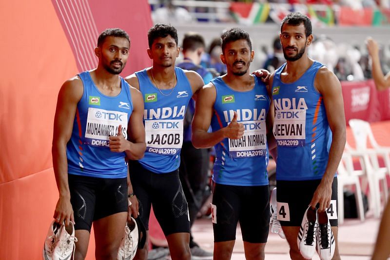 Men&#039;s 4*400 relay team will put their best foot forward at the Interstates (PS: Arokia Rajiv was not there in 2019 team)