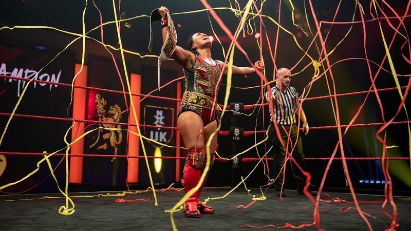 Meiko Satomura has become the fourth NXT UK Women&#039;s Champion