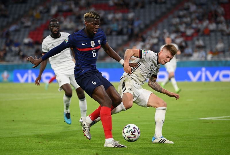 Paul Pogba delivered an excellent performance in midfield for France.