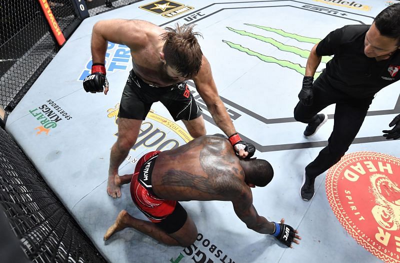 Tanner Boser probably saved his UFC career with his finish of Ovince St. Preux
