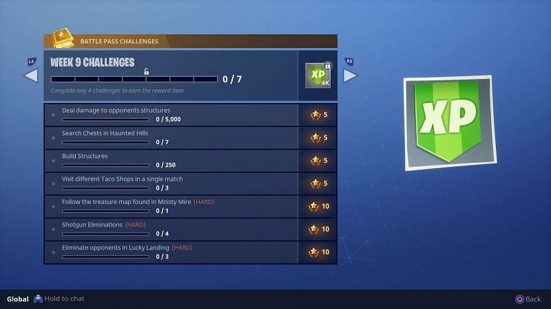 Reroll Daily Challenge Fortnite Fortnite Xp Guide How To Level Up Fast Before The End Of Season 6