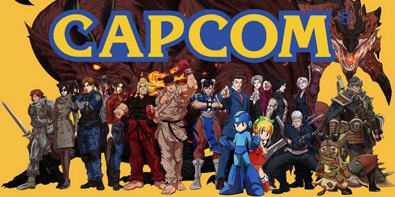 Capcom&#039;s lineup at E3 2021 (image via gamerant.com)