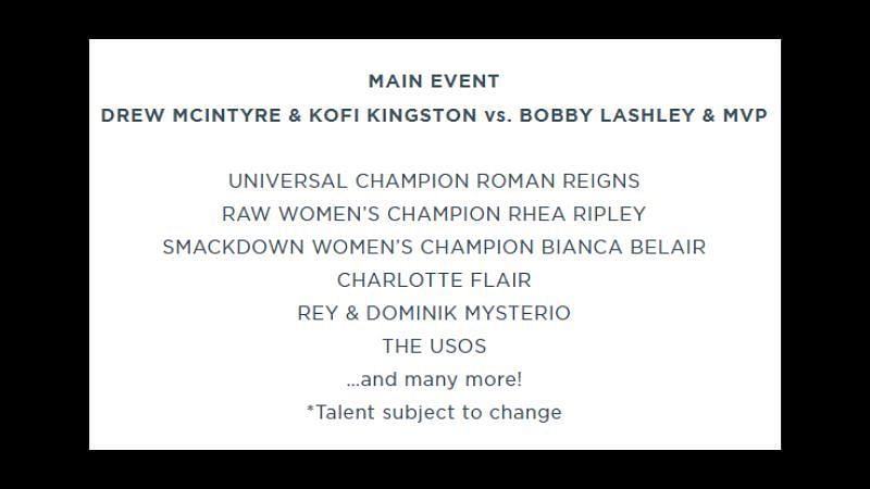 The Stephen O&#039;Connell Center&#039;s WWE Supershow advertisement