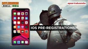 Is there a launch date for Battlegrounds Mobile India (BGMI) iOS pre-registration?