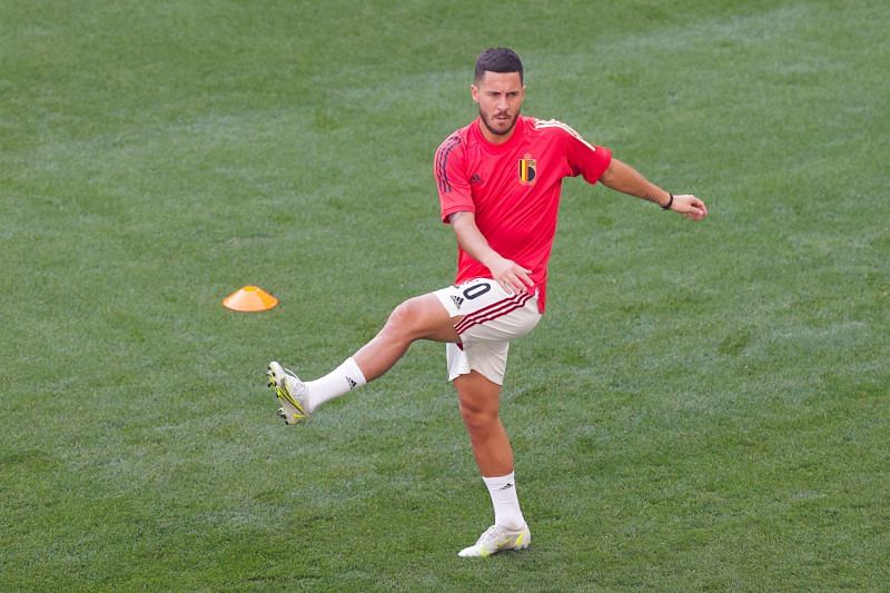 Real Madrid winger Eden Hazard. (Photo by Hannah McKay - Pool/Getty Images)