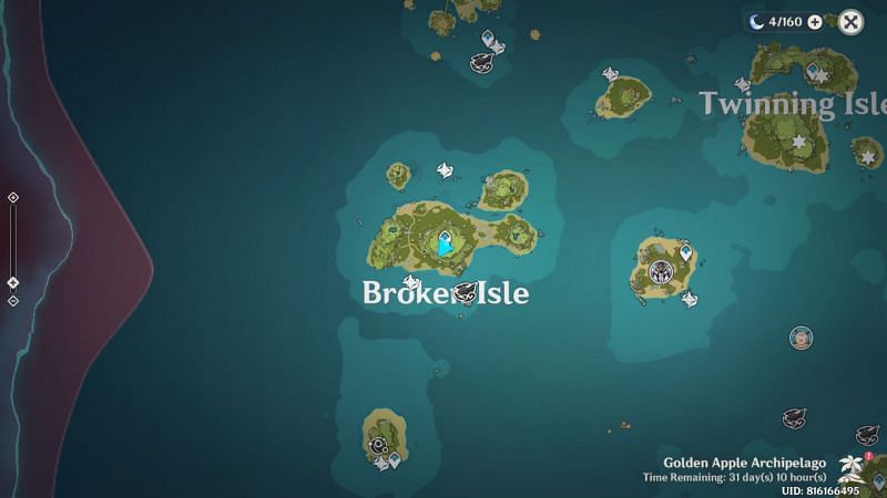 Broken Isle mural location (image via Genshin Impact)