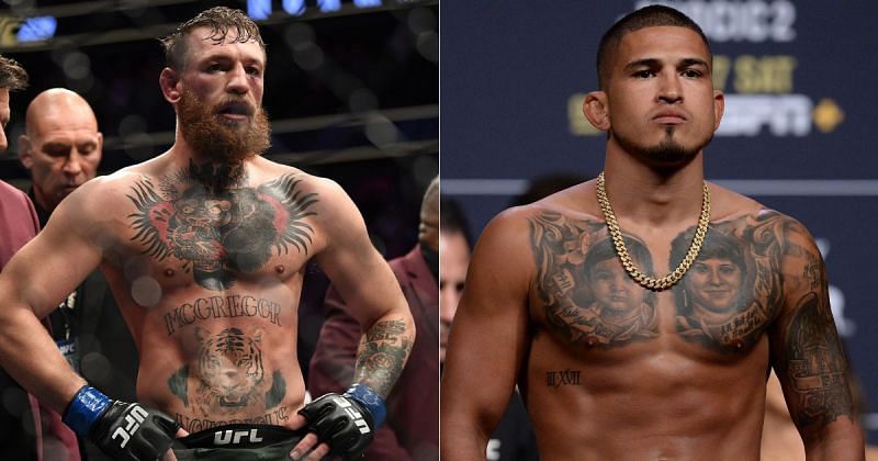 Conor McGregor (left) and Anthony Pettis (right)