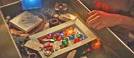The infinity stones (A.K.A. Paper weights) from Episode 1. Image via: Disney+/Marvel