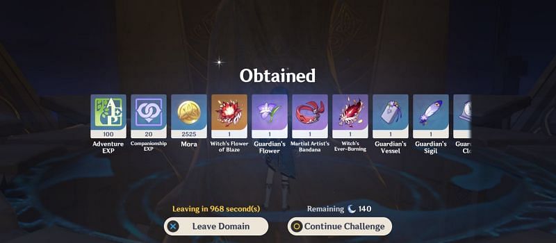 Genshin Impact leaks hint at an artifact-exchange feature. (image via Genshin Impact)