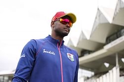 [Watch] Jason Holder takes a spectacular one-handed catch to dismiss Keshav Maharaj