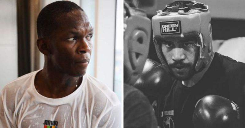 Israel Adesanya (left) and Fau Vake (right) (Photo credits Israel Adesanya&#039;s official Instagram handle)