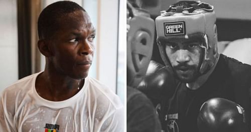 Israel Adesanya (left) and Fau Vake (right) (Photo credits Israel Adesanya's official Instagram handle)