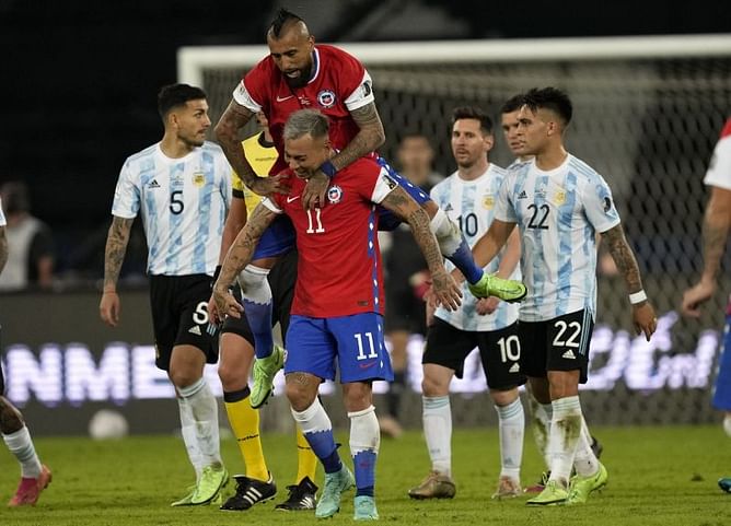 Argentina 1-1 Chile: 5 talking points as Eduardo Vargas cancels Lionel Messi's awe-inspiring free-kick in damp Group A opener | Copa America 2021