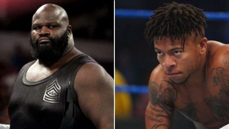 Lio Rush and Mark Henry did cross paths at AEW Double or Nothing.