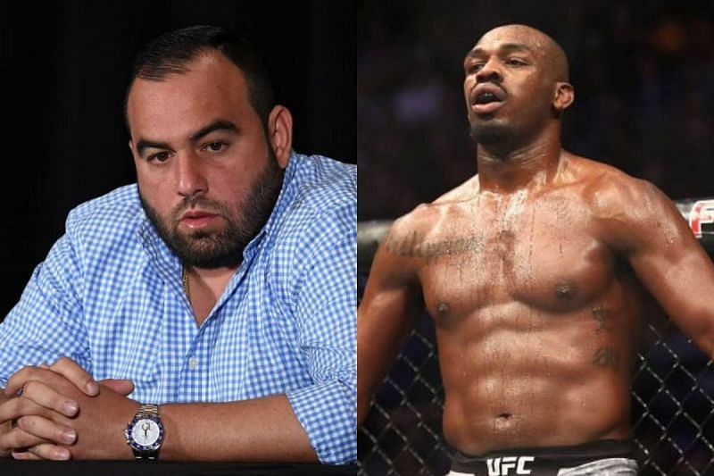 Malki Kawa (left) and Jon Jones (right)