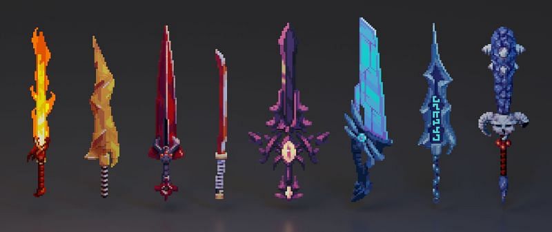 3D Swords texture pack (Image via PlanetMinecraft)