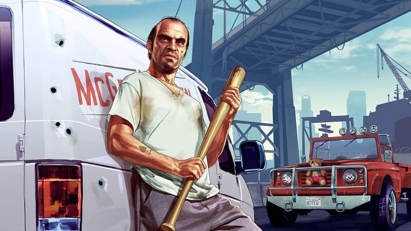 GTA 5 is an excellent game with great characters (Image via Pinterest)
