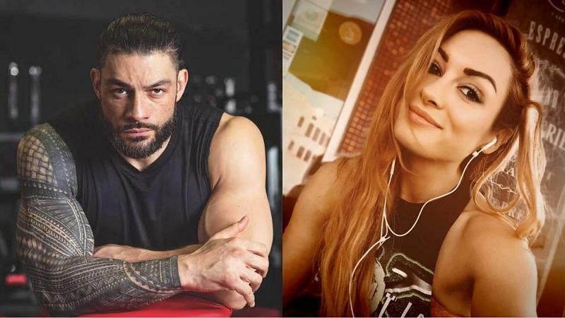 Roman Reigns and Becky Lynch