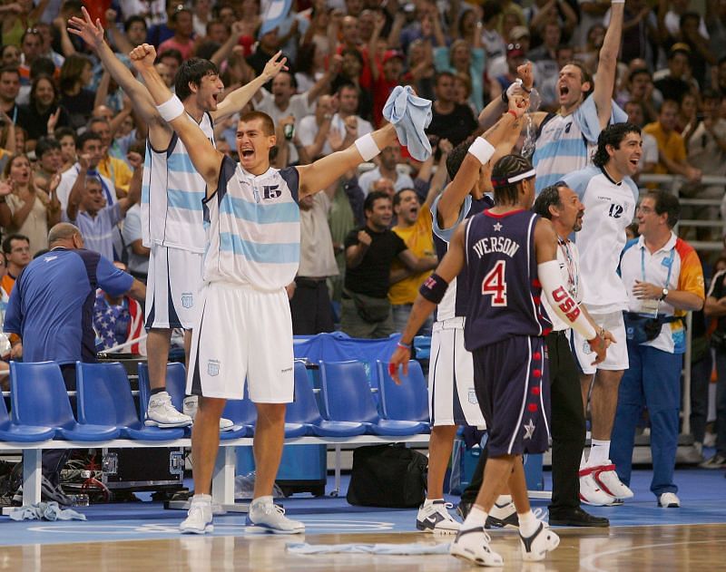 Argentina defeated the United States 89-81 in the semi-final of the 2004 Olympics