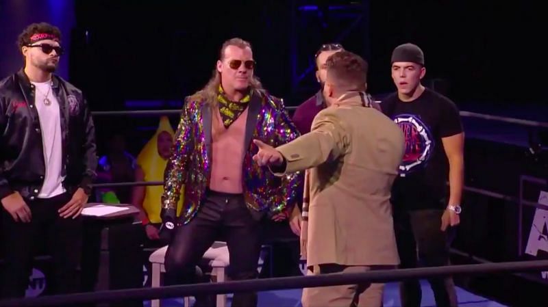 Jericho and MJF in a war of words