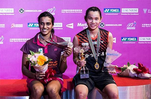 Tai Tzu Ying holds a better head-to-head record of 13-5 against PV Sindhu