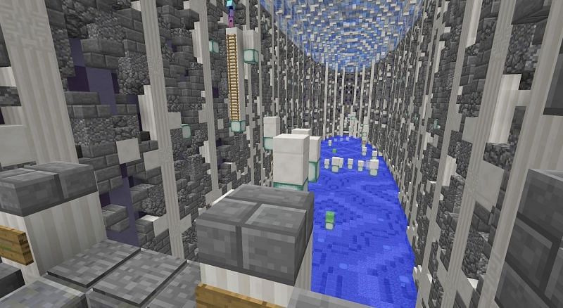 Parkour in Minecraft can be challenging at first but is vastly rewarding to learn (Image via Minecraft)