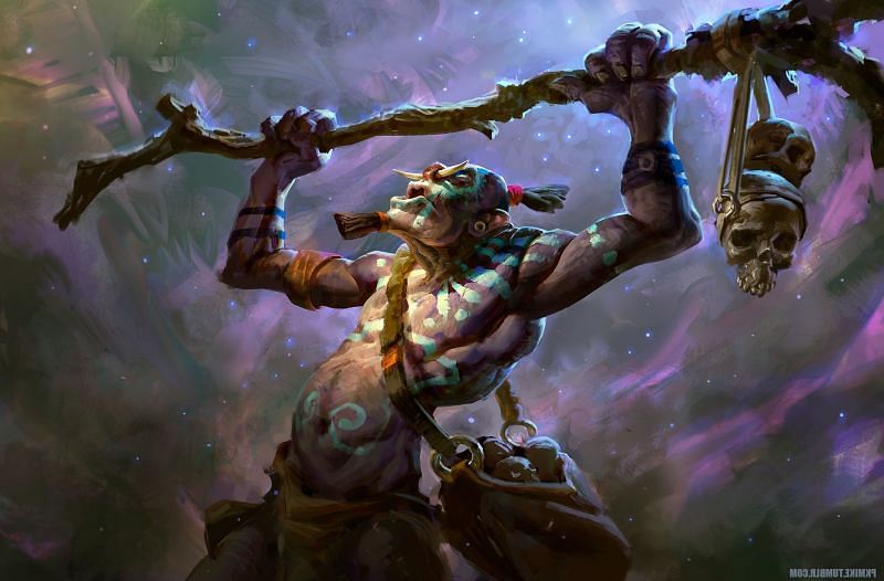 Witch Doctor is one of the most fun safelane support heroes in Dota 2 (Image via Pinterest)