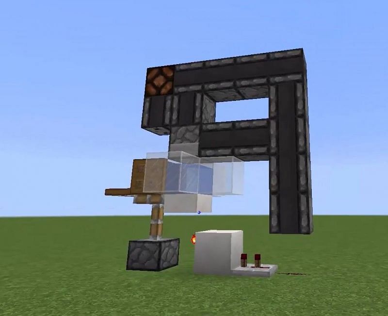 Semi automatic farm design (Image via DiamondsRaider on YouTube)