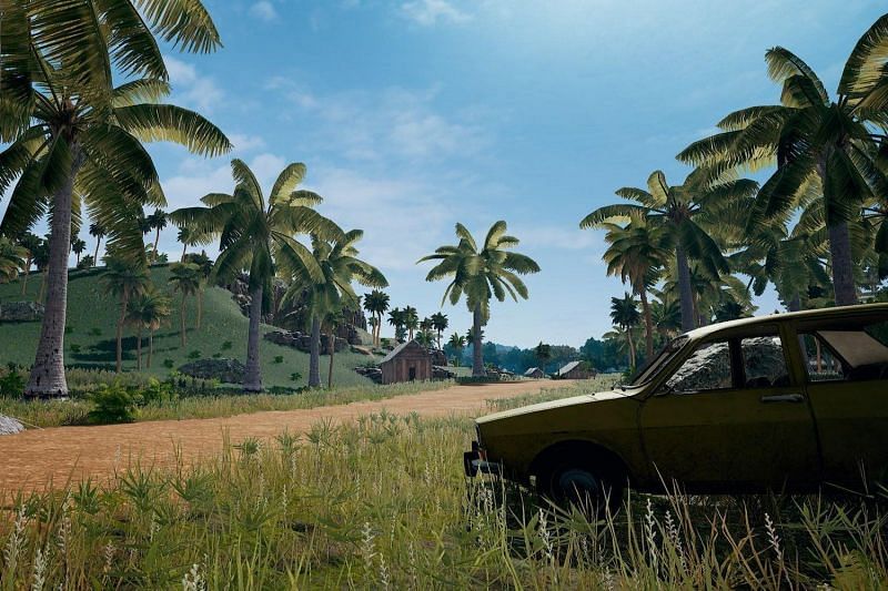 The grass and trees make it difficult to spot enemies (Image via WallpaperDog)