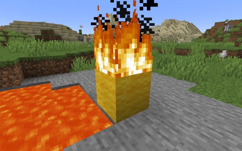Top 5 most flammable blocks in Minecraft
