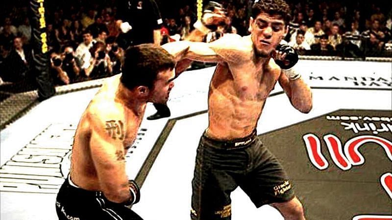 Who won Nick Diaz vs Robbie Lawler 1?