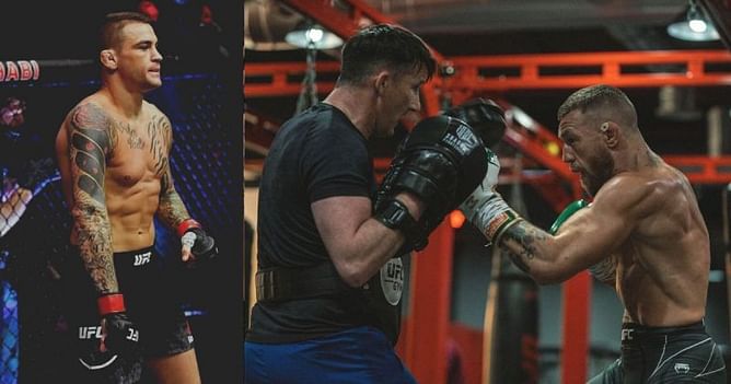 "I have no idea what him and his coaches were thinking" - Dustin Poirier questions Conor McGregor's gameplan at UFC 264