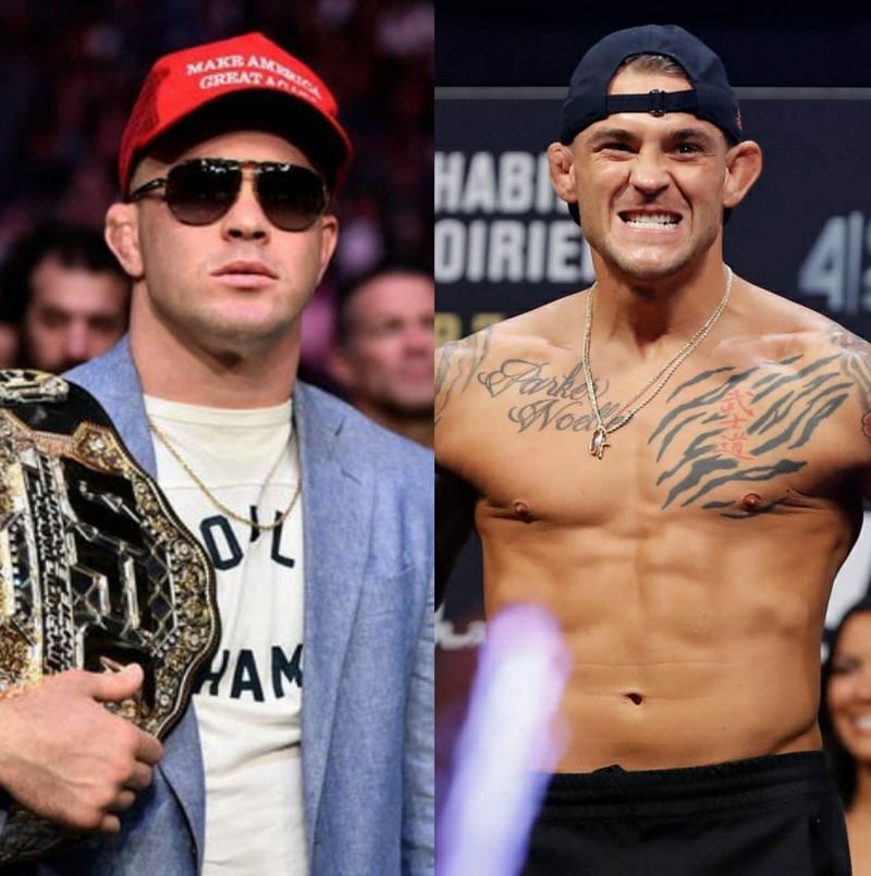 Colby Covington has leaked the footage of Dustin Poirier dropping an amateur fighter in training