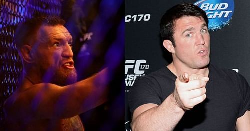 Conor McGregor (left), Chael Sonnen (right)