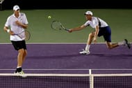 John Isner (L) and Sam Querrey