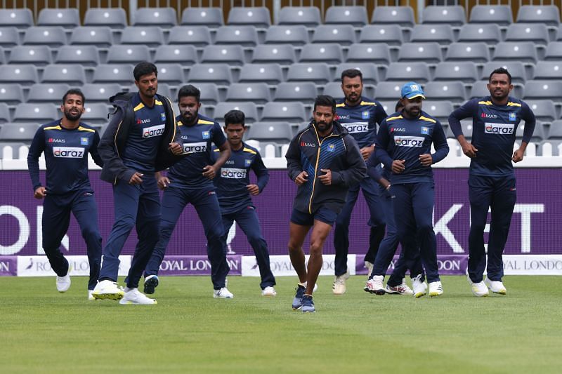 England &amp; Sri Lanka Nets Session