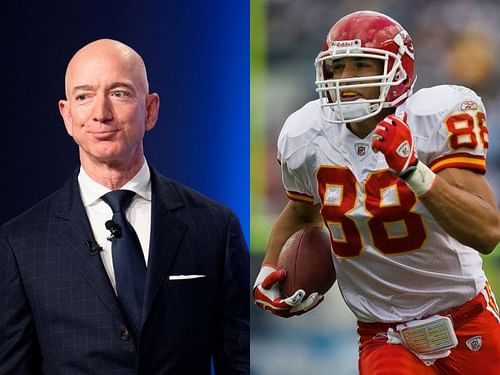 Jeff Bezos and Former NFL TE Tony Gonzalez