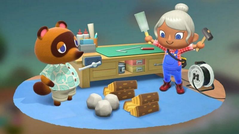 Crafting is one of the most popular activities in Animal Crossing (Image via GoNintendo)