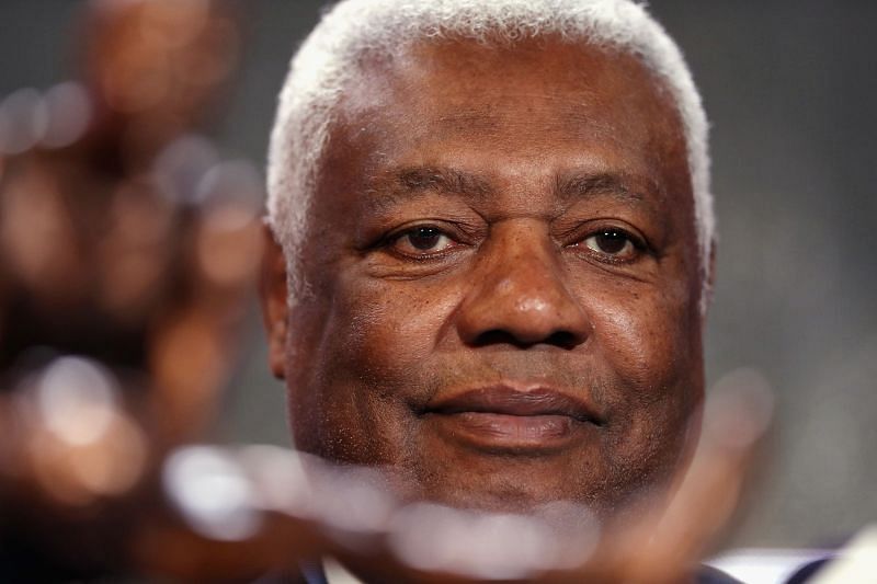 Former MVP of the NBA Oscar Robertson