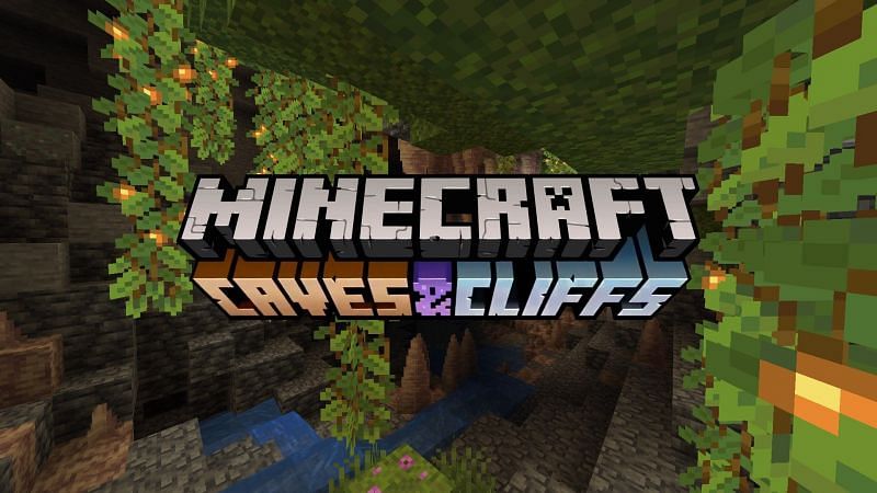 The Minecraft Caves &amp; Cliffs update was split into two parts (Image via Mojang)