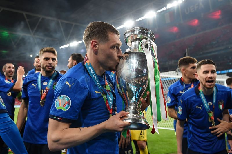 Belotti with the prestigious Euro 2020 title