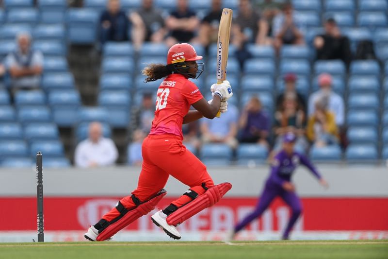 Hayley Matthews in action for the Welsh Fire