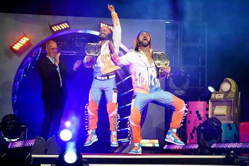 The Young Bucks with Don Callis!