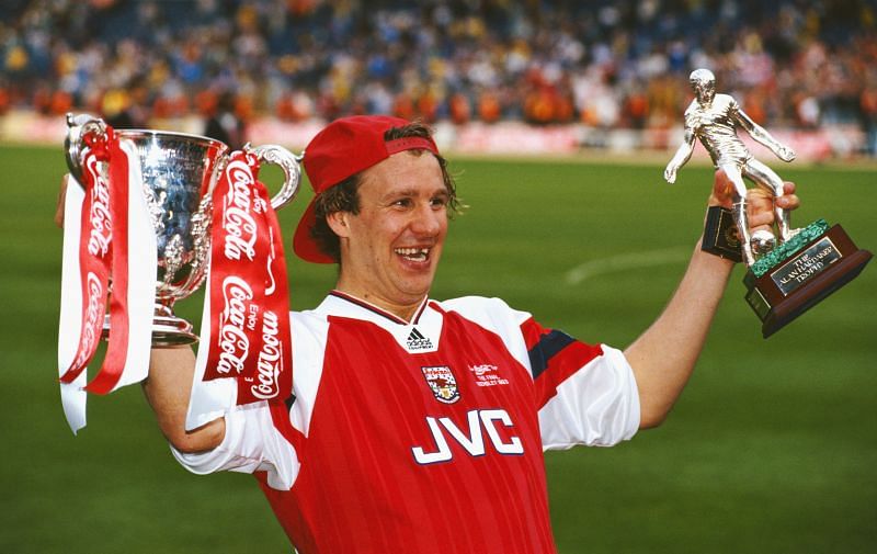 Arsenal legend Paul Merson. (Photo by Allsport/Getty Images)