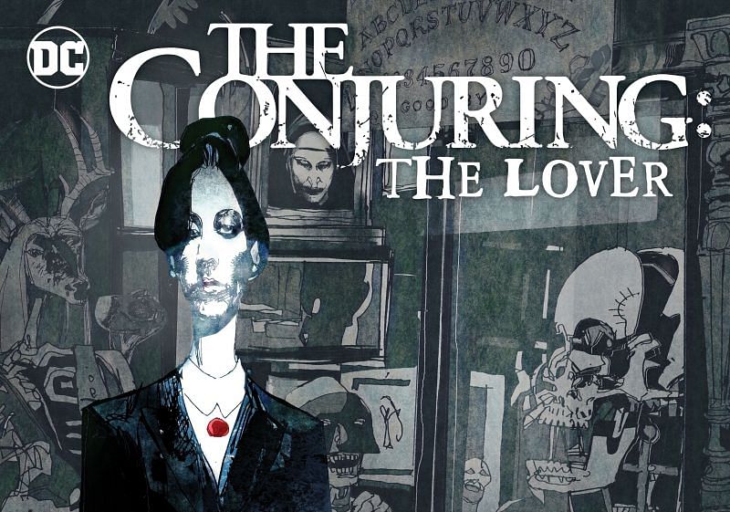 The cover of DC comics&#039; new book The Conjuring: The lover #1 (image via DC Comics)