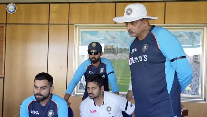 Watch: Virat Kohli’s Team India in Durham cheer for Shikhar Dhawan’s side in Colombo