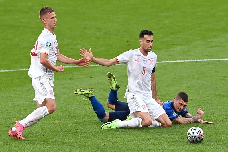Sergio Busquets played an important role in Spain&#039;s journey to the semi-finals at UEFA Euro 2020