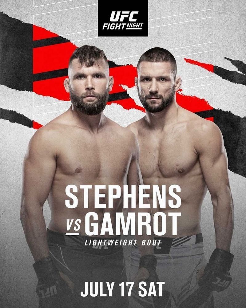 UFC Vegas 31: Jeremy Stephens vs. Mateusz Gamrot
