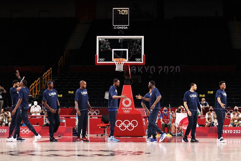 JPN: United States vs France Men&#039;s Basketball - Olympics: Day 2