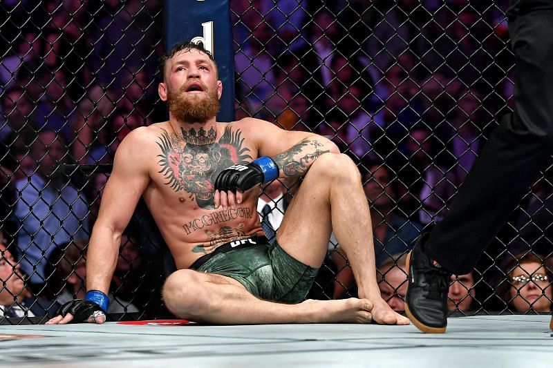 Conor McGregor after loss against Khabib Nurmagomedov